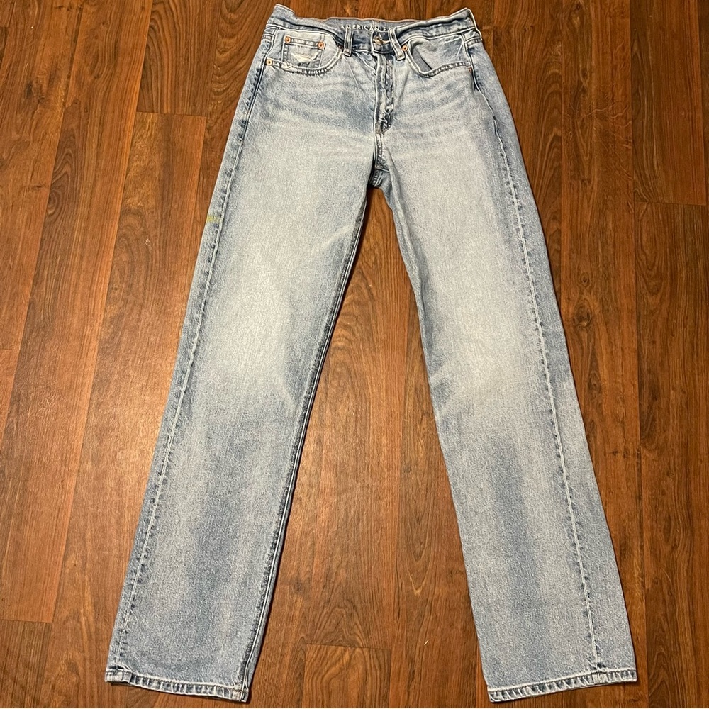 American Eagle Baggy Dad Jeans Size 8 Regular